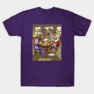 Minnesota Vikings Fans - Kings of the North vs Miner Leaguer T-Shirt